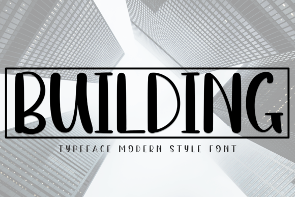 Building: A Sweet Font for Creative Design Projects