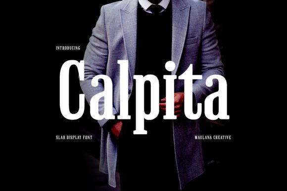 Calpita: A Modern Display Font for Bold Visual Statements