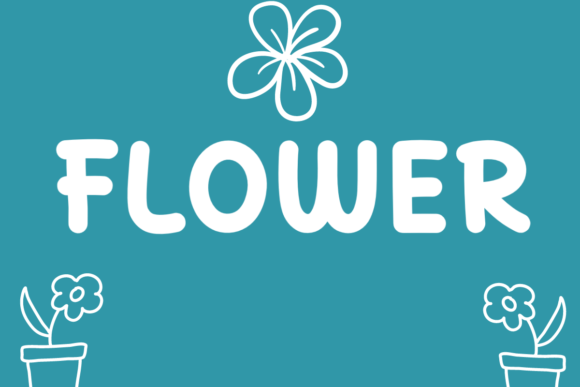 Flower Font: Elevate Your Creative Projects with Groovy Typography