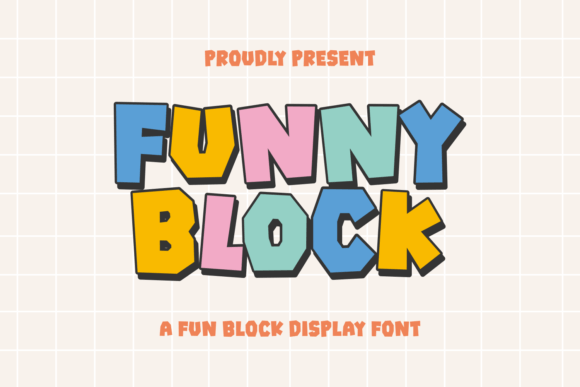 Funny Block: The Playful Font for Bold Design Impact