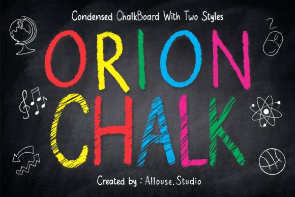 Orion Chalk: A Playful Font for Creative Projects