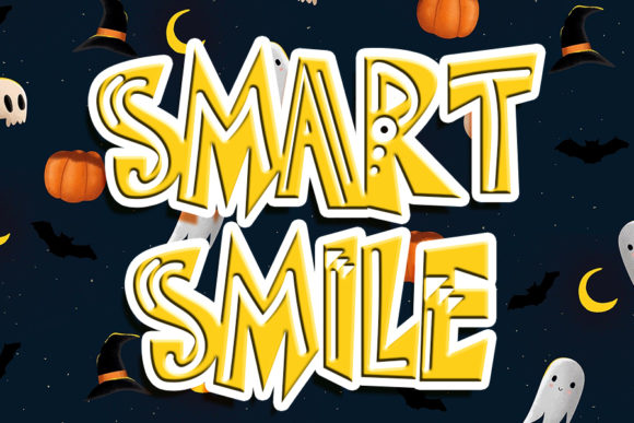 Smart Smile: A Playful Font for Bold Branding